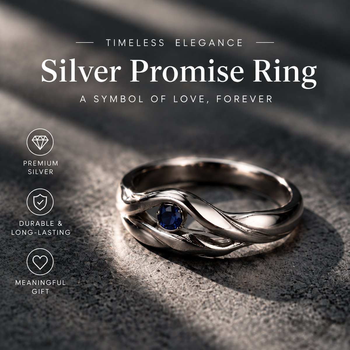 Silver Promise Ring – A Timeless Symbol of Love