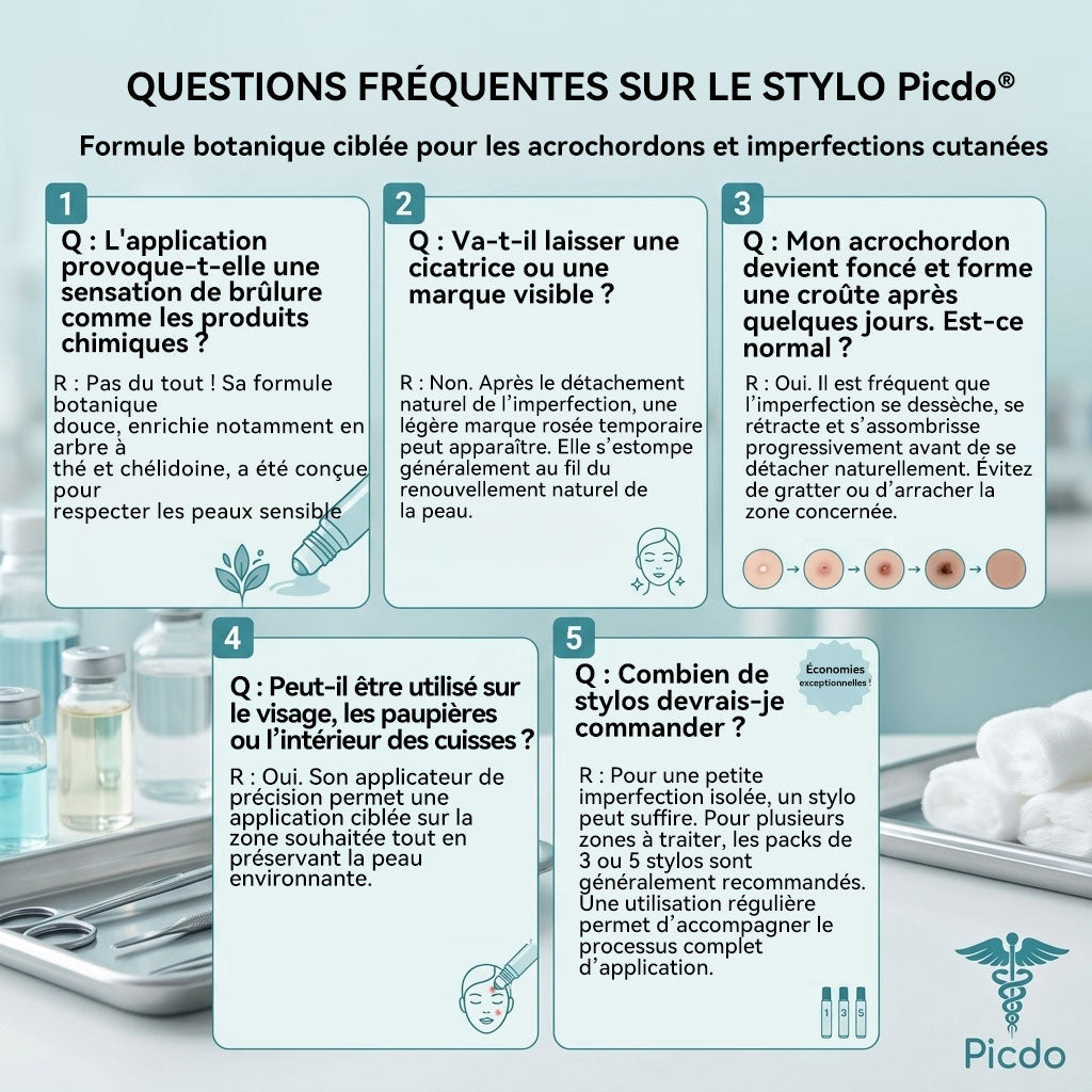 Boutique officielle de la marque |✅💎𝐏i𝐜𝐝o® 7 Jours Effaceur de taches et d’excroissances cutanées(Zéro douleur, zéro cicatrice – Roller)
